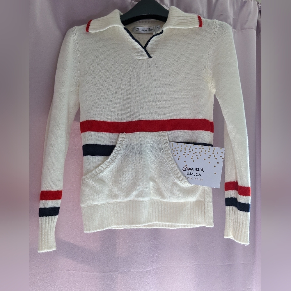 DIOR Knit Pullover.